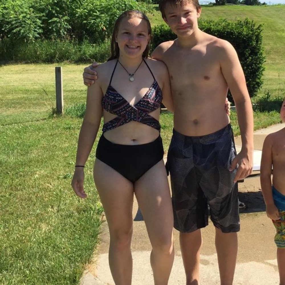 Rue21 Crossbody Swimsuit